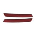 Rear Bumper Reflectors For Chevy Malibu 2013 2014 2015 Driver And Passenger Side Pair Replacement Gm1185106 Gm1184106 20998413 