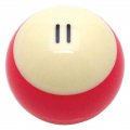 American Shifter 96055 Red Stripe 11 Ball Billiard Pool Shift Knob 