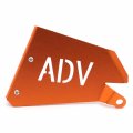 Httmt- Orange Oil Coolant Reservoir Container Guard Cover Compatible With 21-22 Ktm Adventure 390 Adv390 P N Gzsp-k3-021