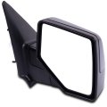 Passenger Side View Mirror For 2006-2011 Ford Ranger Textured Manual Folding Non-heated Abs