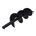All-carb Auger Drill Bit 8 X 31 Inch Garden Spiral Earth Post Or Umbrella Hole Digger With 3 4 Shaft