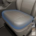 A-premium Driver Bottom Synthetic Leather Seat Cover Wheat Gray Compatible With Hummer H2 2003 2004 2005 2006 2007 Front Side