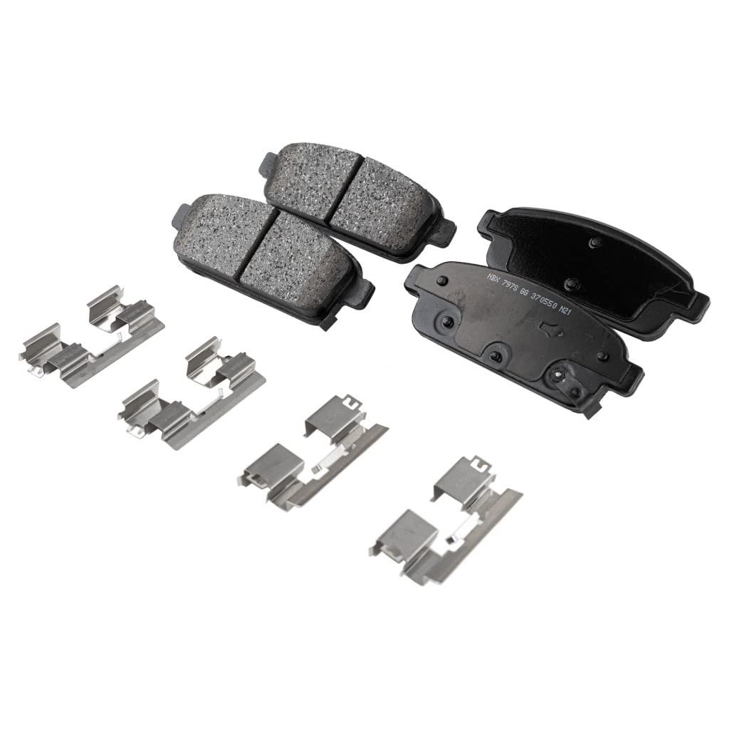 Rear Ceramic Brake Pad Set For Chevy Cruze Limited 2016 And Cascada To 2019 2 Wheel Surestop Clx-m0-usa-stpsscp1468-cl360a74
