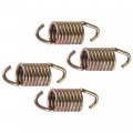 Caltric 4x Exhaust Muffler Tube Pipe Spring Compatible With Polaris
