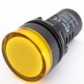 Yuco Box Of 10 Yc-22y-2 European Standard Tuv Ce Listed 22mm Led Panel Mount Indicator Lamp Yellow 120v Ac Dc 