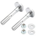 Zreneyfex 2pcs Rear Toe Link Arm Cam Bolt Nut Washer Replacement For Tesla Model S X 2012-2021 Replace Front Lower Control 