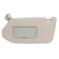 Ocpty Left Driver Side Tan Beige Sun Visor With Sunroof Fit For 2013 2014 2015 2016 2017 2018 Nissan Pathfinder Infiniti Qx60