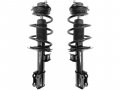 Front Strut And Coil Spring Assembly Kit 2-piece Compatible With 2013-2016 Hyundai Genesis Coupe Without Upgraded Brake Option 