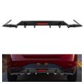 Jmtaat Rear Bumper Diffuser For 2021-2023 Hyundai Elantra All Models Lower Lip Splitter Valance Spoiler Painted Black 