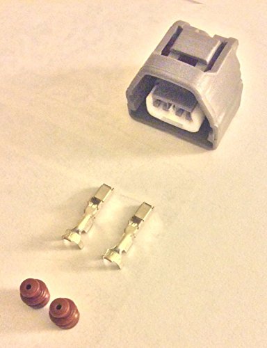 Connector 2 Way Pin For Toyota Lexus Scion Front Parking Light 90980-10887 Without Wire Repair Kit Pigtail