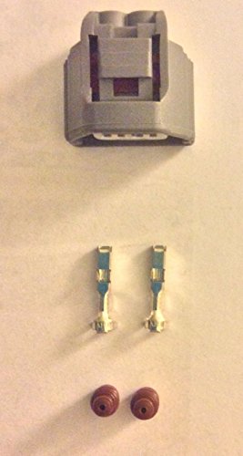 Connector 2 Way Pin For Toyota Lexus Scion Front Parking Light 90980-10887 Without Wire Repair Kit Pigtail