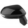Aintier Right Passenger Side Replacement Mirror Compatible With 2019 For Toyota Corolla Exterior Black Power Heat Turn