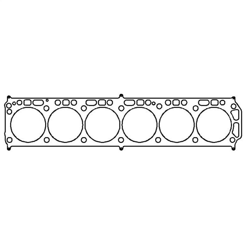 Cylinder Head Gasket For Gm Inline 6 4 125 Bore 0 040 In Compression Thickness Multi Layered Stainless Steel C5699-040
