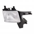 Right Passenger Side Halogen Headlight Assembly For 98 Dodge B1500 B2500 B3500 And 99-03 Ram 1500 2500 3500 Van Chrome Housing 