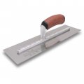 Marshalltown Finishing Trowels 121mm Width 356mm Length Curved Handle Bright Stainless Steel Blade Duracork Mxs73ssdc