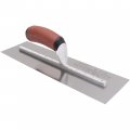 Marshalltown Finishing Trowels 121mm Width 356mm Length Curved Handle Bright Stainless Steel Blade Duracork Mxs73ssdc