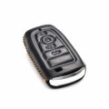 Vitodeco Leather Smart Key Fob Case For Ford Escape 2023 Bronco Explorer Edge Expedition F-150 Mustang F150 And More Models 