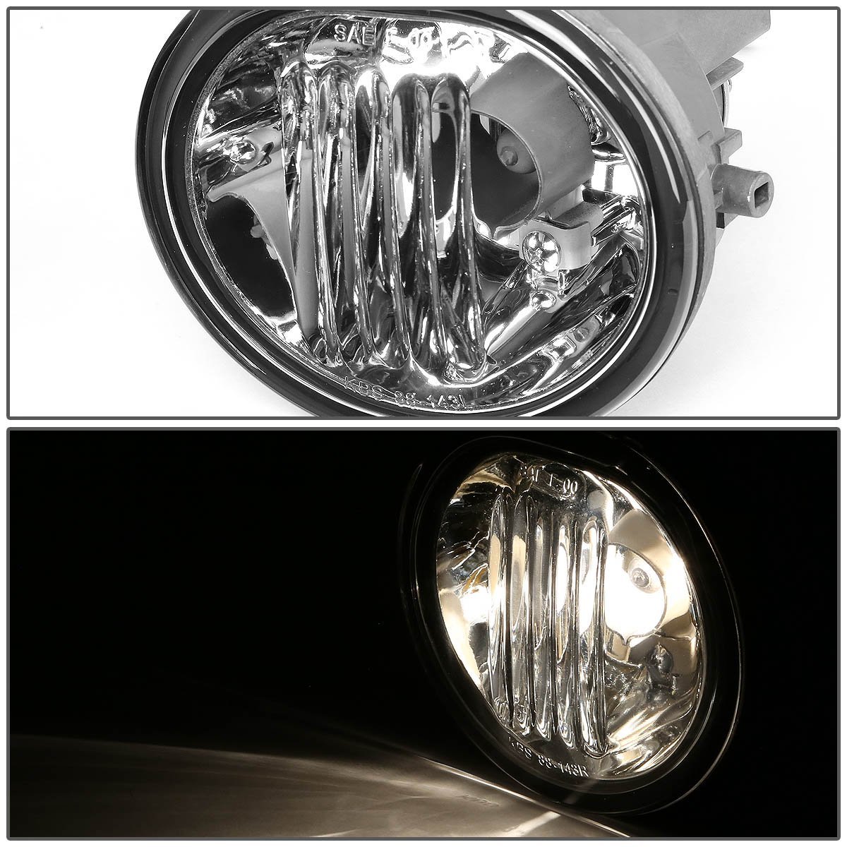 Auto Dynasty Fog Lights Assembly For 2003-2008 Matrix Pontiac Vibe Front Bumper Driving Lamps With Switch Driver And Passenger