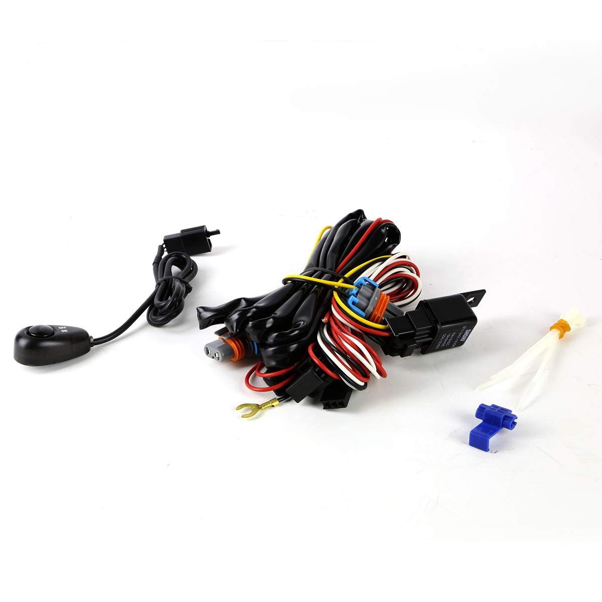 Auto Dynasty Fog Lights Assembly For 2003-2008 Matrix Pontiac Vibe Front Bumper Driving Lamps With Switch Driver And Passenger