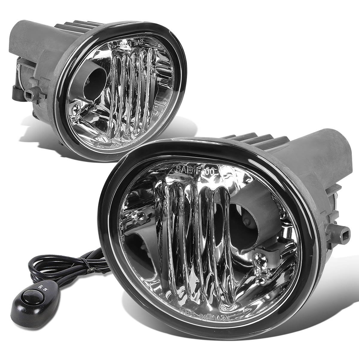 Auto Dynasty Fog Lights Assembly For 2003-2008 Matrix Pontiac Vibe Front Bumper Driving Lamps With Switch Driver And Passenger