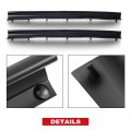 A-premium Rear Driver And Passenger Side Door Lower Weatherstrip Seals Compatible With Ford F-250 Super Duty F-350 1999-2016
