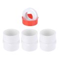 3 Pcs 1-1 2 Pvc Female Adapter Pipe Fitting Fit For Sch40 Slip Coupling To Threaded Connector With Sealing Tape Socket X Npt 