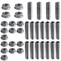 Sbc Oil Pan Stud Kit Bolts Stainless Steel For Small Block Chevy 283 327 350 400