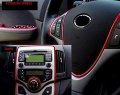 312 Motoring Compatible With Benz 2003-2006 Clk500 Clk 500 Red Color Colored Trim Roll 12ft 2004 2005 03 04 05 06 W209