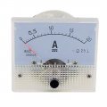 Yxq 0-2a Analog Current Panel 85c1 Amp Ammeter Gauge Meter 2 5 Accuracy For Auto Circuit Measurement Tester Dc 2a