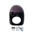 Emgo Viper Upper Cafe Fairing Windshield For Kawasaki Zl 600 900 1000 Eliminator 
