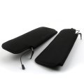 Sun Visors Sunshades W Vanity Mirror Led Light For 1984-1996 Corvette C4