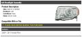 Left Driver Side Headlight Assembly Compatible With 2009-2011 Honda Pilot