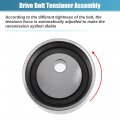 Uxcell Belt Tensioner Pulley Assembly Accessory No Md140071 For Mitsubishi Eclipse 2000-2012 Silver Tone Metal