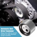 Uxcell Belt Tensioner Pulley Assembly Accessory No Md140071 For Mitsubishi Eclipse 2000-2012 Silver Tone Metal