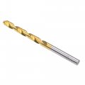 Uxcell 5 8mm Drill Bits High Speed Steel Straight Shank 93mm Length Twist Bit Fully Ground Titanium Coated 2 Pcs