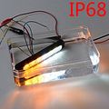 30w Ip68 6-led Emergency Warning Sync Strobe Light Surface Mount Car Truck 12v-24v 1pc White Amber