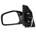 Driver Side Door Mirror For 2003 2004 2005 2006 2007 2008 Toyota Corolla Power Heated Adjustment Non Folding Black Part Number