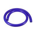 Silicone Vacuum Tubing Hose Line Automotive Engine Air Intake Pipe Blue Id 14mm 3 28ft Length 