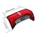 Passenger Side Tail Light Replacement For Toyota Tacoma Trd Off-road Trd Sport Trailhunter Pro 2024 Rear Lamp Assembly W O With