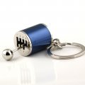 Maycom Creative Auto Part Model Gear Box Keychain Six-speed Manual Transmission Shift Lever Keyring Key Chain Ring Keyrings
