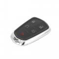 X Autohaux Car Replacement Key Fob Shell Case Hyq2ab For Cadillac Srx Ats Cts Ct6 4 Button Black