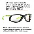 3m Safety Glasses Solus Ccs Series Ansi Z87 Scotchgard Anti-fog Coating Clear Lens Corded Ear Plug Control System Removable