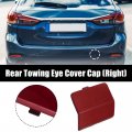 X Autohaux Kodo Red Rear Right Bumper Tow Hook Towing Eye Cover Cap Replacement Gjr950ek1 For Mazda 6 2013 2014 2015 2016 2017
