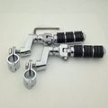 Xkh Group Motorcycle Chrome Footrest Foot Pegs With 1 4 Clamps For Suzuki Vl1500 Vl800 Vz800 Vl125 Vl250 Vs1400 Vz1500 Intruder