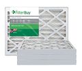 Afb Silver Merv 8 10x30x2 Pleated Ac Furnace Air Filter Pack Of 4 Filters 100 Produced In The Usa 