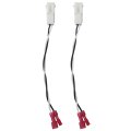 2pcs Front Dash Tweeters Speaker Wiring Harness Adapter Plug Connector Fit For Dodge Challenger 2008-2017 Charger 2006-2018 New 