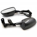 Httmt- Usmt243-cn- Hight Quality Mini Back View Mirrors Compatible With Cbr 600rr Kawasak Ninja 636 Zx6r Carbon Fiber Style