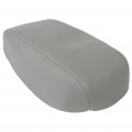 Armrest Center Console Lid Cover Gray Leather Covers Replacement Fit For 2007-2011 Toyota Camry 