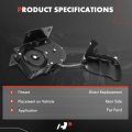 A-premium Spare Tire Winch Carrier Compatible With Ford E-150 E-350 Econoline Club Wagon E-450 E-550 Super Duty