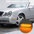 Njsbyl Led Side Marker Lights For 1997-2004 Benz Clk200 Slk200 Clk230 Slk230 Kompressor Clk320 Slk320 Clk430 Slk32 Clk55 Amg